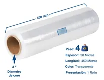 Comprar Plástico Envoplast Industrial Stretch Film 4kg 450m Embalaje