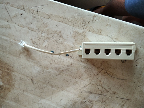 Imagen 2 de 4 de Splitter Rj11 5 Lineas Teléfonos Central