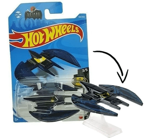 Hot Wheels Avion De Batman Batplane Batiplano Grx88