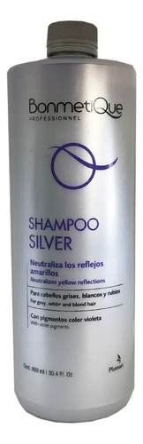 Bonmetique Shampoo Silver X 900ml - Desamarillador Violeta