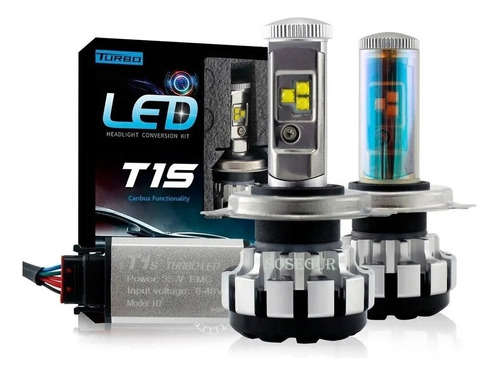 Par Kit Ampolletas Turboled T1s H4