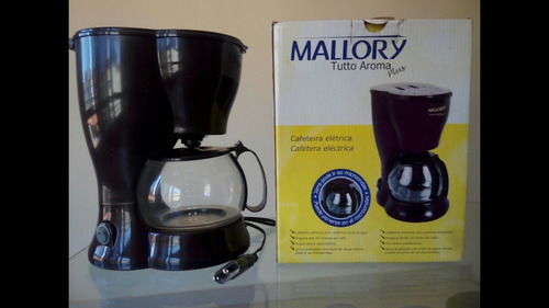 Cafetera Color Wengue Mallory Eléctrica Nueva