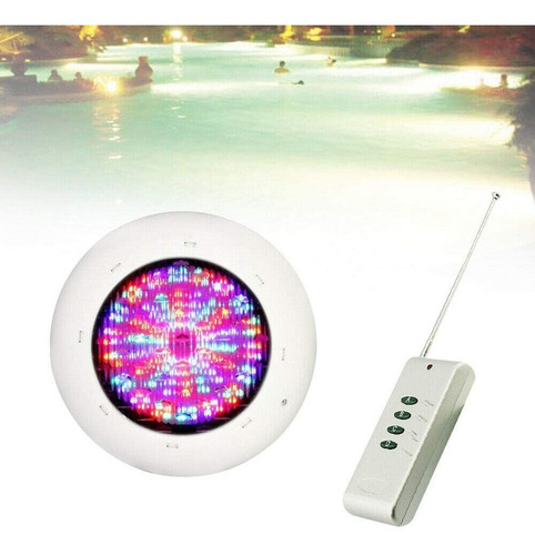 Lampara Luz Led 7 Colores 360led Para Piscinas 12v 36w 30cm