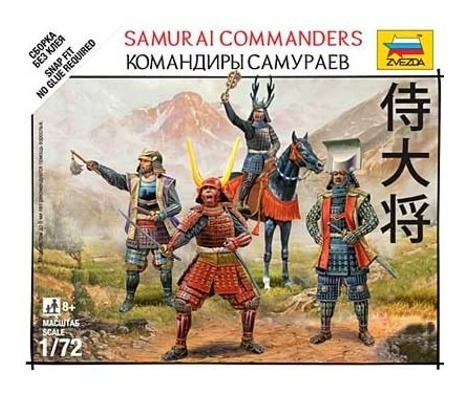 Samurai Comanders - Escala 1/72 Zvezda 6411