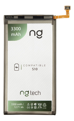 Bateria Para Samsung S10 G973 Bg973abu Ngtech 3300 Mah