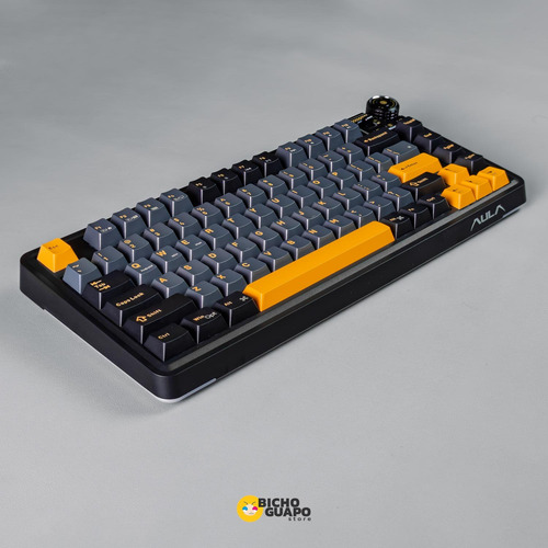 Teclado Mecánico Aula Au75 75% Usb-c/bluetooth/2.4ghz Rgb