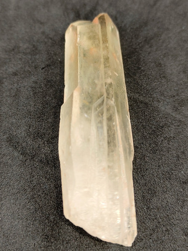 Punta Cuarzo Citrino Gemelo Tantrico Cristalina Y Definida