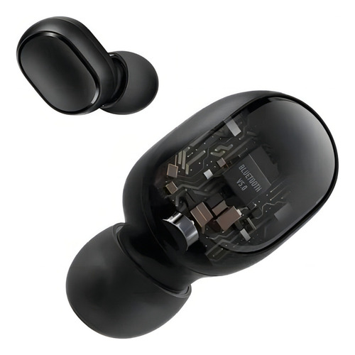 Fone De Ouvido Redmi Bluetooth Airdots 2 Preto Preto