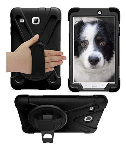Kiq Shield Serie T377 Funda Para Samsung Galaxy Tab Hibrida