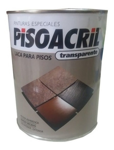 Laca Sintetica Pisos Incolora Transp Pisoacril 1 L Plavicon