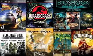 Metal Gear Collection + Bioshock Trilogy + Juegos Para Ps3