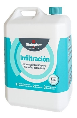 Infiltracion Impermeabilizante Humedad Cimiento Sinteplast 5