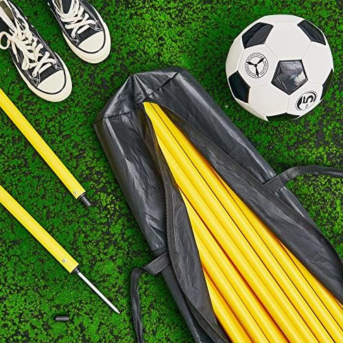 12 Bastones De Entrenamiento De Fútbol, Bastones De Entrenam