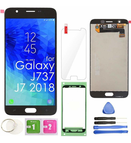 Modulo Lcd Negro Para Samsung J7 2018 J737 Sm-j737 J737 -758