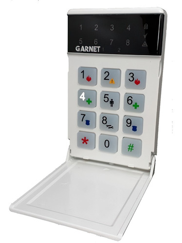Imagen 1 de 4 de Teclado Led Para Panel Alarma Casa Garnet G-led732 
