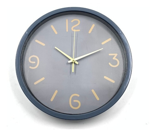 Imagen 1 de 9 de Reloj De Pared Grande Silencioso 30cm Deco Moderno Pp