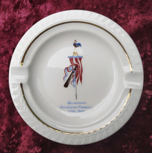Cenicero De Porcelana Bicentenario De La Revolucion Francesa