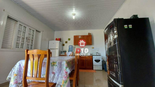 Casa Com 3 Dormitórios À Venda, 115 M² Por R$ 250.000,00 - Meta - Balneário Arroio Do Silva/sc - Ca2138