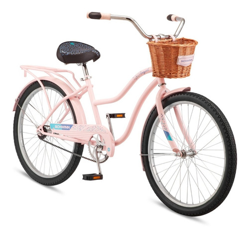 Bicicleta Schwinn  Baywood 1 Deluxe Cruiser 24 Inch Pink