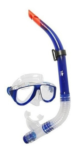 Set Kit Mascara Snorkel Buceo Tuna 4s Explorer Pro Shop