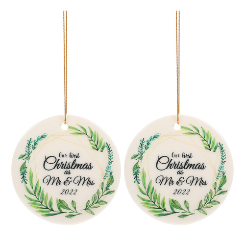 Decoraciones Colgantes Para Árbol De Navidad, 2 Unidades, Su