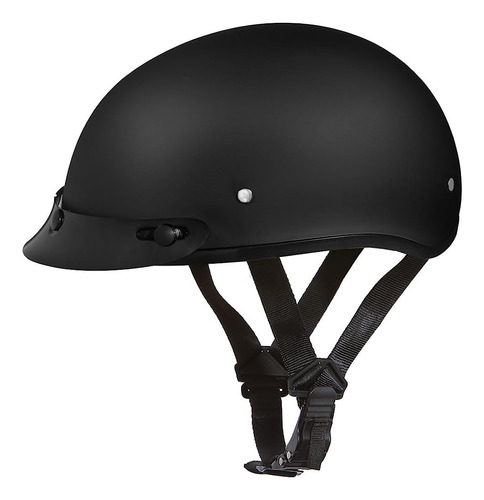 Daytona Helmets Half Skull Cap Motorcycle Helmet Dot Approve