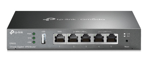 Tp-link, Router Vpn Multi-wan Gigabit Omada, Er605