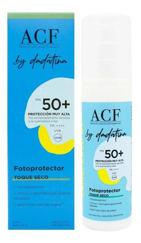 Acf By Dadatina Camuflaje Uv Fotoprotector Protector Solar