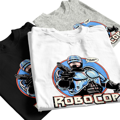 Imagen 4 de 6 de Remera Algodón Robocop 6
