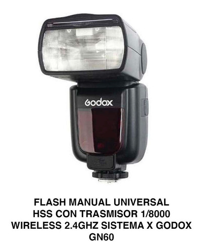 Kit Flash Godox Tt600 Con Transmisor X2t Canon