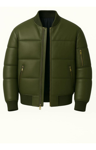 Chaqueta Puffer Overzide Zionix Hombre Vinipiel