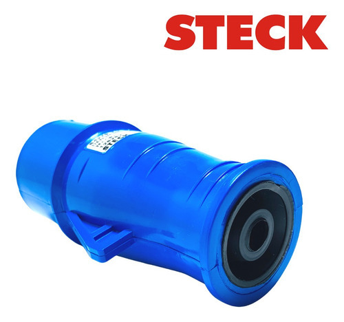Plug Brasikon 3p+t 32a 200/250v 9h Ip44 S4279 Steck Cor Azul