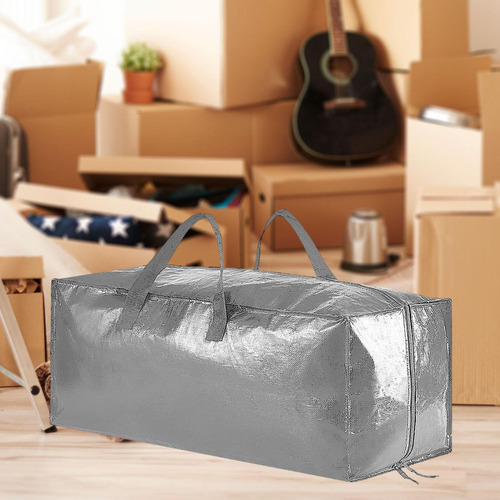 D Bolsa De Mudanza Resistente For Suministros De Plata