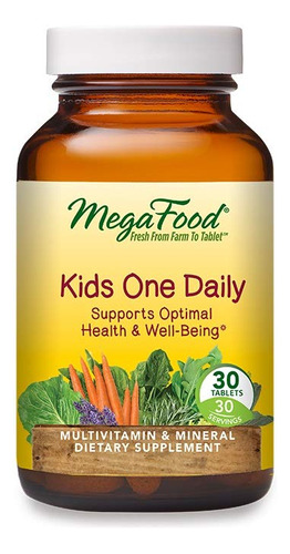 Megafood Kids One Daily - Suplemento Diettico Diario Multivi