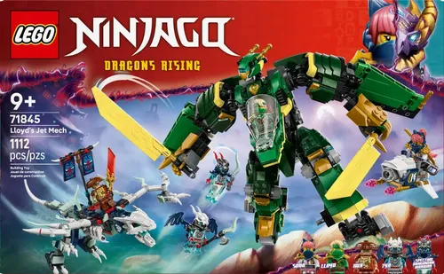 Lego® Ninjago® Meca Jato Do Lloyd; Brinquedo Ninja 71845