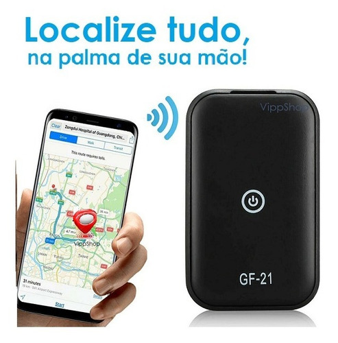 Imagem 2 de 10 de Rastreador Satélite Gps Rastreamento Mini Tempo Real Gf21