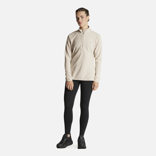 Poleron Mujer Jacaranda Nano-f 14 Zip Crema Lippi