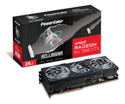 Tarjeta Gráfica Powercolor Hellhound Amd Radeon Rx 7900 Xtx