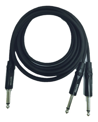 Cable Cascada 1 Plug 6.3 Mono A 2 Plugs 6.3 Mono 6 Metros