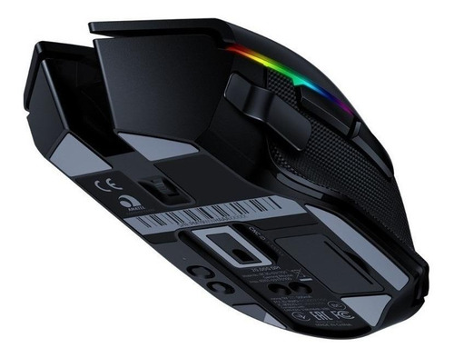 Imagen 2 de 4 de Mouse de juego inalámbrico recargable Razer Basilisk Ultimate negro