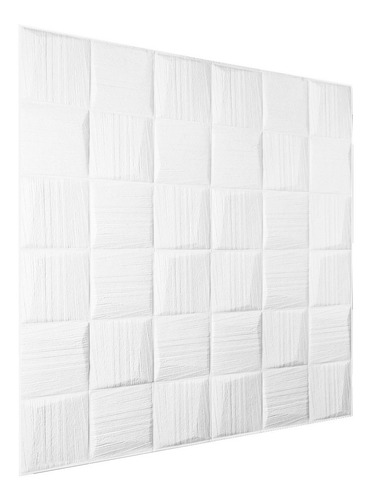 Imagen 7 de 10 de Revestimiento Autoadhesivo 3d Placa Pared Antihumedad 70x70