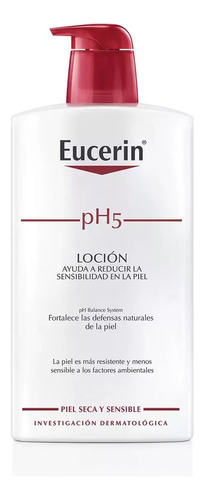 Crema Para Cuerpo Eucerin Ph5 Loción Hidratante De 1000ml