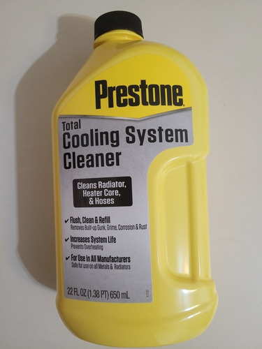 Imagen 1 de 3 de Flushing Prestone Limpiador De Radiador Original Importado