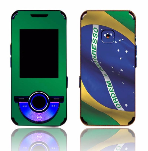 Capa Adesivo Skin628 Para Samsung M2710 Beat Twist