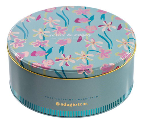 Caja Redonda 30 Teabags Relax And Enjoy