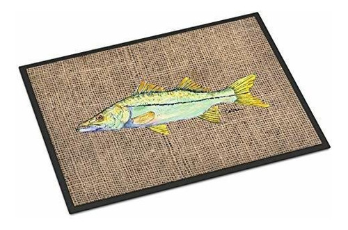 Caroline's Treasures 8772mat Fish - Alfombrilla De Róbalo Pa