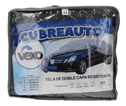 Imagen 2 de 3 de Funda Universal Cubre Auto Talle Xl (530x178x116)