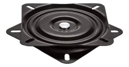 Plato Giratorio Para Butaca 155x155mm Base 130kg Negro X Und