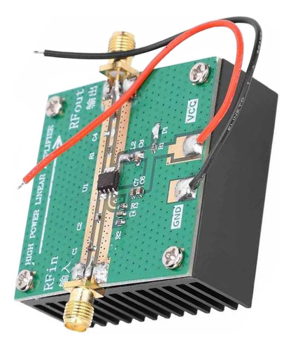 Amplificador De Potencia Rf Con Disipador De Calor