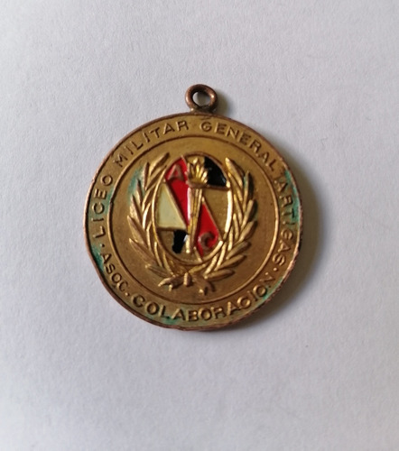 Medalla Esmaltada Liceo Militar Promoción 1971